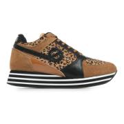Lage Sneakers No Name Parko Jogger Suede Leo