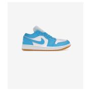 Lage Sneakers Nike Jordan 1 Low White Gum Light Brown Dark Powder Blue...