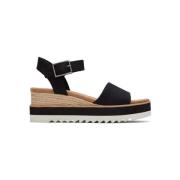 Broek Toms Diana Black Heavy Canvas 10017856 3181