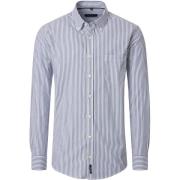 Overhemd Lange Mouw Casa Moda Overhemd Strepen Blauw