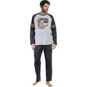 Pyjama's / nachthemden Admas Pyjama broek top lange mouwen Sport Star ...