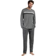 Pyjama's / nachthemden Admas Pyjama broek top lange mouwen Ebony