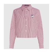 Overhemd Karl Lagerfeld IKON CHOUPETTE CROPPED SHI