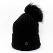 Pet Jail Jam Galanter Fur Cuffia A Coste Con Risvolto E Pompon