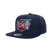 Pet Mitchell And Ness Nba Houston Rockets Team Ground 2.0 Snapback Hwc...