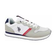 Lage Sneakers U.S Polo Assn. NOBIL009WHI