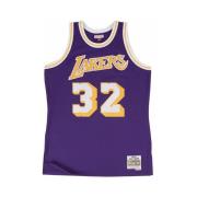 T-shirt Korte Mouw Mitchell And Ness Nba Los Angeles Lakers Swingman J...
