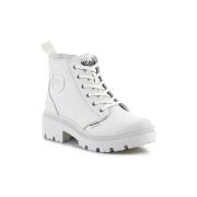 Hoge Sneakers Palladium Pallabase Leather White black M