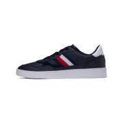 Lage Sneakers Tommy Hilfiger Court Cupsole Retro Lth Stripes