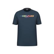 T-shirt Korte Mouw Head Rainbow