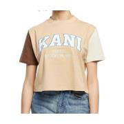T-shirt Korte Mouw Karl Kani Serif Crop Block