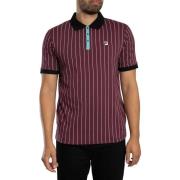 Polo Shirt Korte Mouw Fila BB1 Klassiek vintage gestreept poloshirt