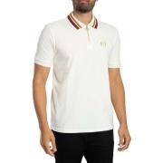 Polo Shirt Korte Mouw Sergio Tacchini Mahony Velours 1/4 Zip Poloshirt