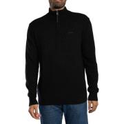 Trui Superdry Trui met halve rits en wolmix