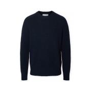 Trui Selected Noos Rai Knit - Sky Captain