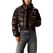 Donsjas Calvin Klein Jeans SHINE CROP PUFFER JA LV047D504G
