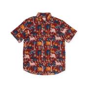 Overhemd Korte Mouw Otherwise Akan Shirt - Multicolor