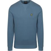Sweater Lyle And Scott Lyle Scott Sweat Crewneck Ocean Blauw