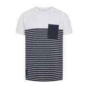 Klassieke Schoenen Kronstadt timmi recycled stripe pocket shirt navy w...