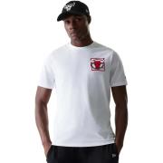 T-shirt Korte Mouw New-Era Nba Photogrphc Print Reg Tee Chibul Whi