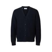 Trui Selected Tom Cardigan - Sky Captain