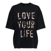 T-shirt Korte Mouw Only -