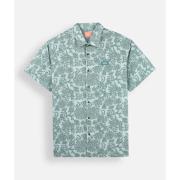 Overhemd Korte Mouw Oxbow Linnen katoenen overhemd met korte mouwen BA...