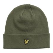 Muts Lyle &amp; Scott HE2313A COTTON BEANIE-X848 DEEP DEPTHS