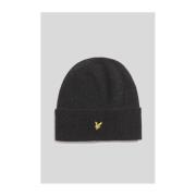 Muts Lyle &amp; Scott HE2314A LAMBSWOOL BLEND RIBBED-W155 JET BLACK MA...