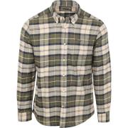 Overhemd Lange Mouw Barbour Kyeloch Overhemd Ruit Olive