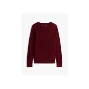 Trui Tommy Hilfiger MW0MW36535 LAMBSWOOL-XT2 DEEP BURGUNDY HEATHER