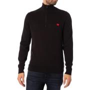 Trui BOSS San Quintus gebreide rits