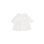 Jurk Mayoral 2806 VESTIDO COMBINADO TUL Crudo