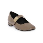 Ballerina's S.piero PURO BLACK HEEL SQUARED