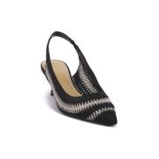 Pumps Priv Lab BLK VIRGINIA MACRAME