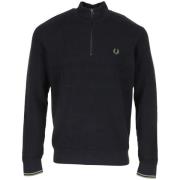 Trui Fred Perry Waffle Stitch Half Zip Jumper