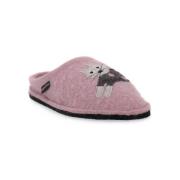 Pantoffels Haflinger CUCHO ROSEN HOLZ WALKSTOFF CALZG