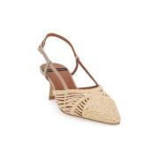 Pumps Angel Alarcon RAFIA NATURTAL