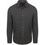 Overhemd Lange Mouw Marc O'Polo Overhemd Flanel Print Antraciet