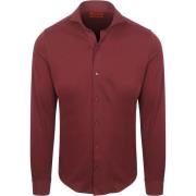 Overhemd Lange Mouw Suitable Sorona Overhemd Wine Rood