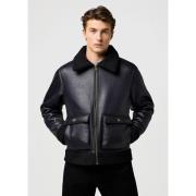 Leren Jas Wrangler 112371854-BLA