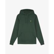 Sweater Lyle &amp; Scott ML1139V BRUSHED BACK HOODIE-W486 DARK GREEN