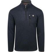 Sweater Superdry Half Zip Pullover Fleece Navy