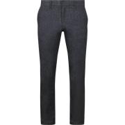 Broek Mac Broek Lennox Melange Navy