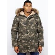 Parka Jas Enos Winterjas Faux Bontkraag