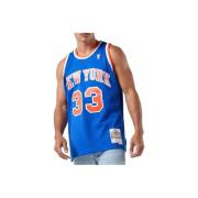 T-shirt Korte Mouw Mitchell And Ness Nba Swingman New York Knicks Patr...