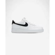 Lage Sneakers Nike Air Force 1 Low '07 Black White Pebbled Leather