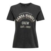 T-shirt Korte Mouw Only -