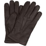 Handschoenen Hestra Handschoen Matthew Leer Donkerbruin