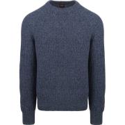 Sweater BOSS Klacier Trui Wool Blend Navy